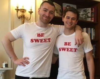 Frederick Smith son Sam Smith with ex-boyfriend Brandon Flynn.